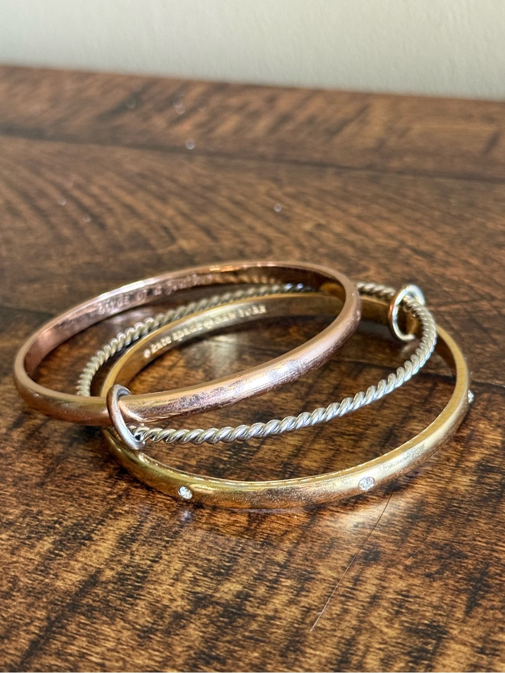 Kate Spade New York HTF “Birds of a Feather” Women's Bangle Bracelet Set